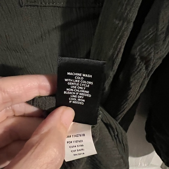 Torrid Harper Georgette Pullover 3/4 Sleeve Blouse Top Womens Size 0 - Picture 5 of 6